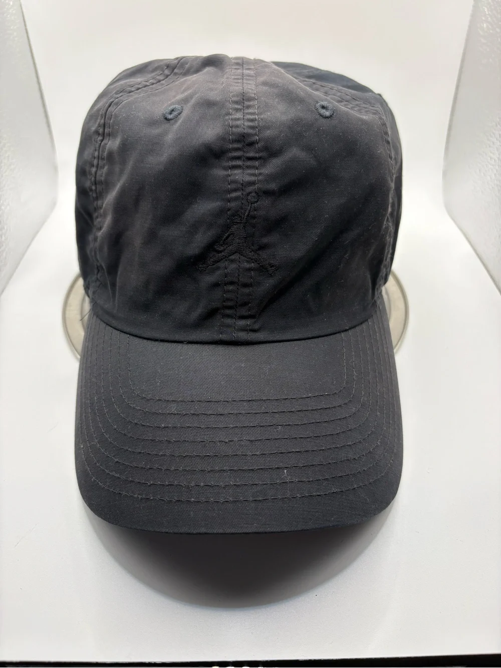 Jordan Jumpman Black Tonal Adjustable Strapback Baseball Hat Cap